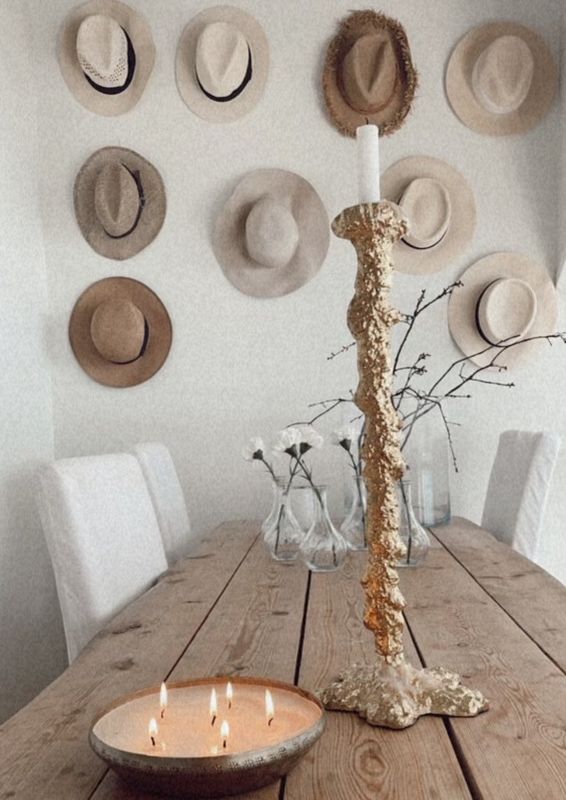 Art Candleholder XL Gold