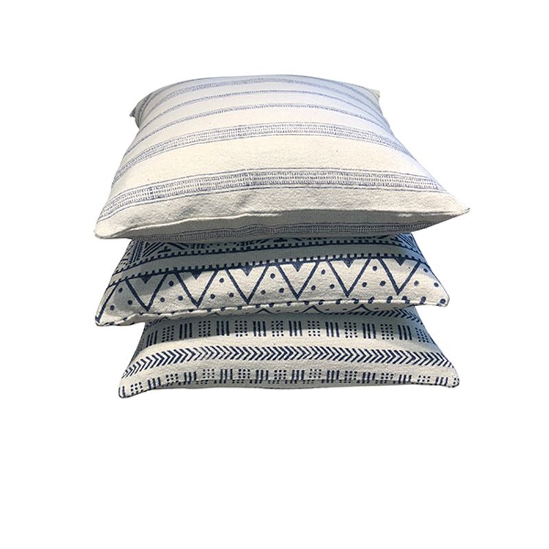 cushion cover Blue chic