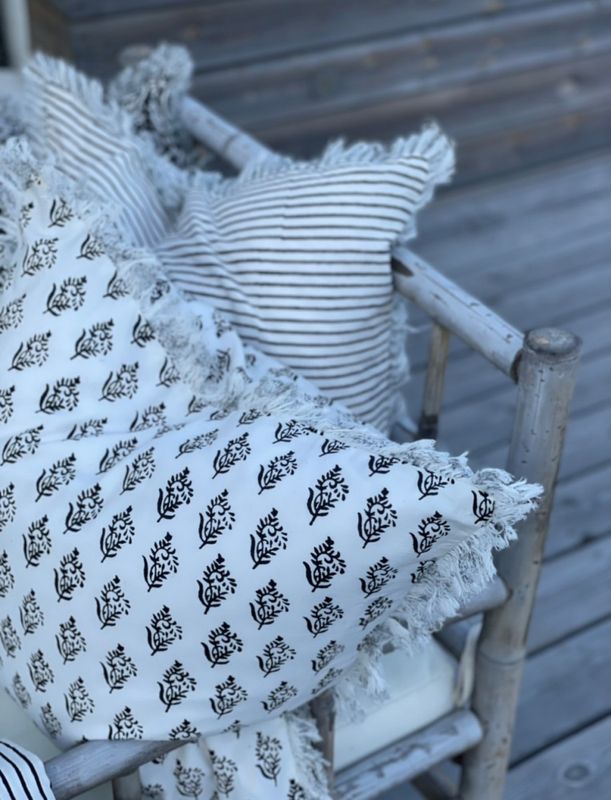 Cushion Cover Hope Black