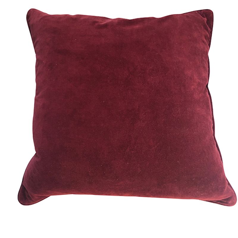 cushion cover velvet matt Vine