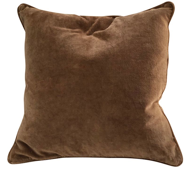 cushion cover matt velvet forest green