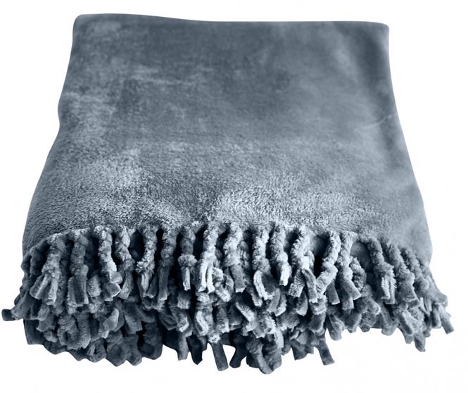 Main Image Throw Cozy Dusty Blue